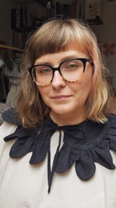 kołnierz LEN czarna seria FALUJĄCY